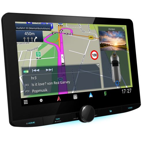 1-DIN DAB+ Android Autoradio und Navigationssystem mit 25,7 cm /10