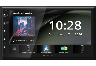 Kenwood DMX6523DABS 2-DIN Moniceiver mit 6,8" (17,3 cm) Monitor, Android Auto und Apple CarPlay wireless