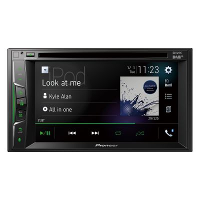 Pioneer AVH-A3200DAB 2-DIN Moniceiver 6,2" (15,7 cm) mit DAB+, CD/DVD-Laufwerk und WebLink