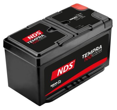 NDS TEMPRA Lithiumbatterie TLB100 12V-100Ah mit N-Bus, Bluetooth und integriertem Batteriemanagementsystem (BMS)