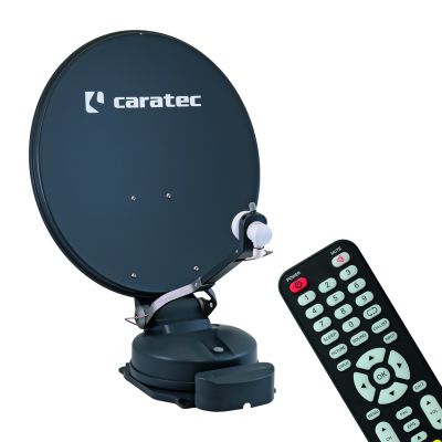 Caratec-Smart-D-Sat-Antenne-CASAT600S-(60cm), Dark-Edition in grau