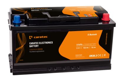 Caratec CEB150BF Lithiumbatterie 150Ah mit integriertem BMS und Bluetooth-App und Heizung