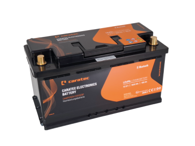 Caratec CEB150BF Lithiumbatterie 150Ah mit integriertem BMS und Bluetooth-App und Heizung