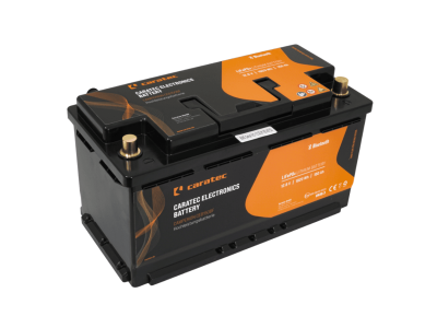 Caratec CEB150BF Lithiumbatterie 150Ah mit integriertem BMS und Bluetooth-App und Heizung