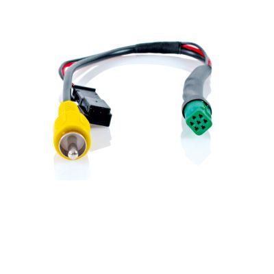 Caratec Safety CSZ103M Monitor-Adapter grün, 7-poliger Stecker auf Cinch