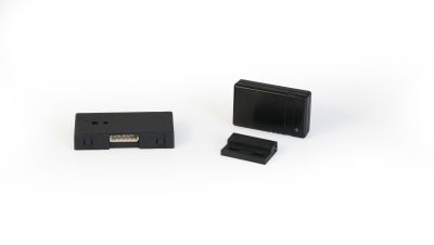 Funksensor-Starterset mit schwarzen Sensoren zur einfachen Absicherung von Türen, Klappen und Fenstern