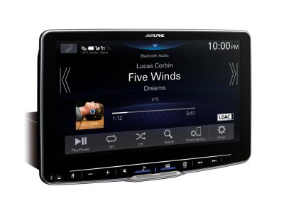 Alpine iLX-F905D 1-DIN Moniceiver 9" (23 cm) mit DAB+, Wireless Apple CarPlay und Android Auto