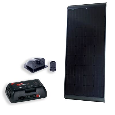 NDS KB230360 230 Wp BlackSolar Solarpanel-Set schwarz PERC-Zellen, mit N-Bus Solarregler