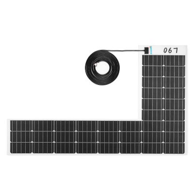 Moscatelli L90 platzsparendes 90Wp Solarpanel in L-Form