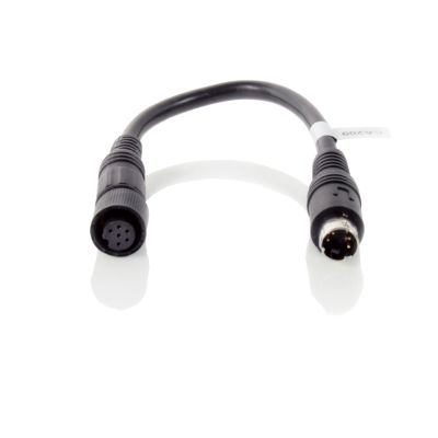 Schraubklemmen- Adapter, Mini- DIN- Stecker, 4-polig