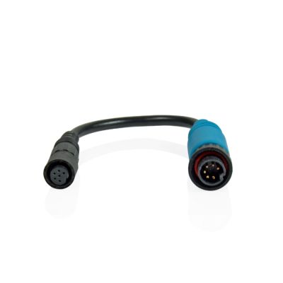 Caratec Safety Kamera-Adapter 6-polige Mini-Schraubkupplung auf 6-poligen Schraubstecker