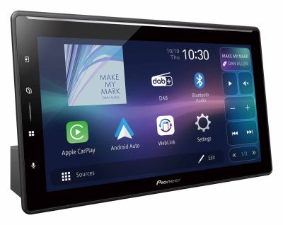 Pioneer SPH-EVO107DAB-C-D7 1 DIN Moniceiver mit Sygic Navi-App für Ducato 7