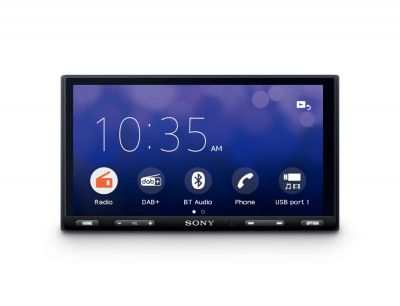 Sony XAV-AX5650D 2-DIN Moniceiver 6,95 " (17,6 cm) mit kapazitivem Bildschirm, DAB+, Apple CarPlay, Android Auto und HDMI