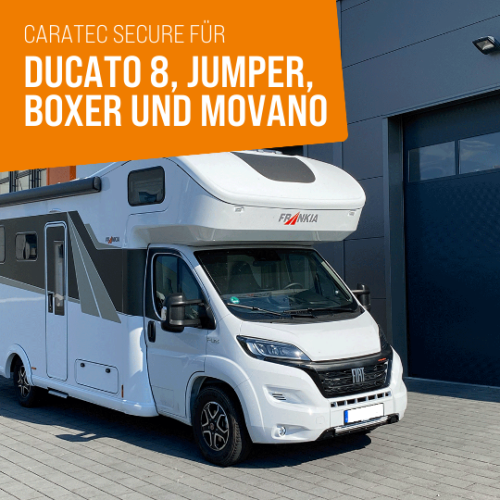 Caratec Secure Alarmanlage für Fiat Ducato 8, Jumper, Boxer und Movano