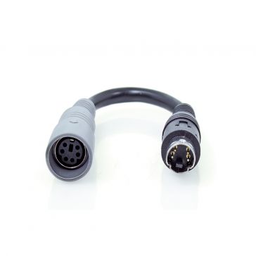 Caratec Safety Monitor-Adapter 6-polige Kupplung auf 4-poligen Stecker