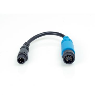 Caratec Safety Kamera-Aapter 6-polige Schraubkupplung auf 6-poligen Mini-Schraubstecker