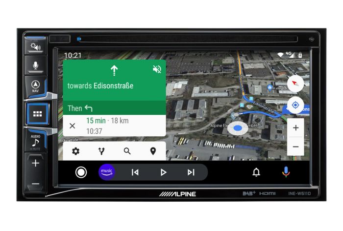 Alpine Ine W611dc 2 Din Navigation Mit Dvd Spieler 6 5 16 5 Cm Alpine Ine W611dc 2 Din Navigation Mit Dvd Spieler 6 5 16 5 Cm